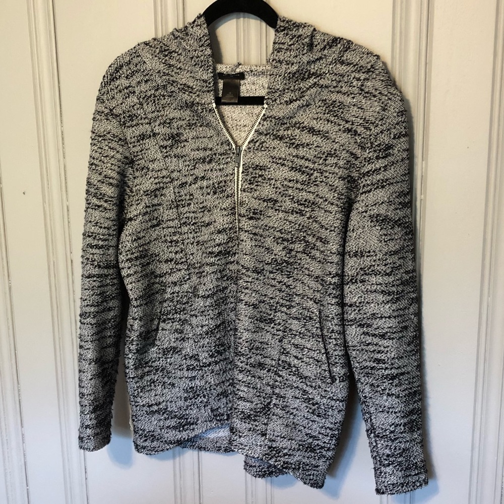 Ann Taylor zip up sweater jacket